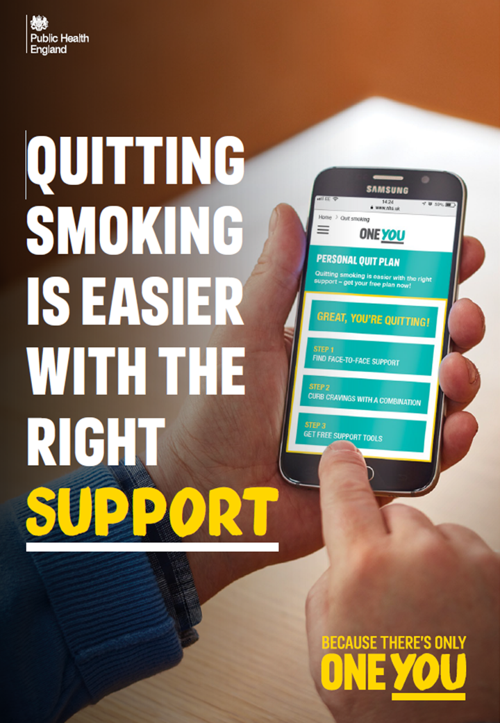 Quitting smoking is easier with the right support. Because there's only one you